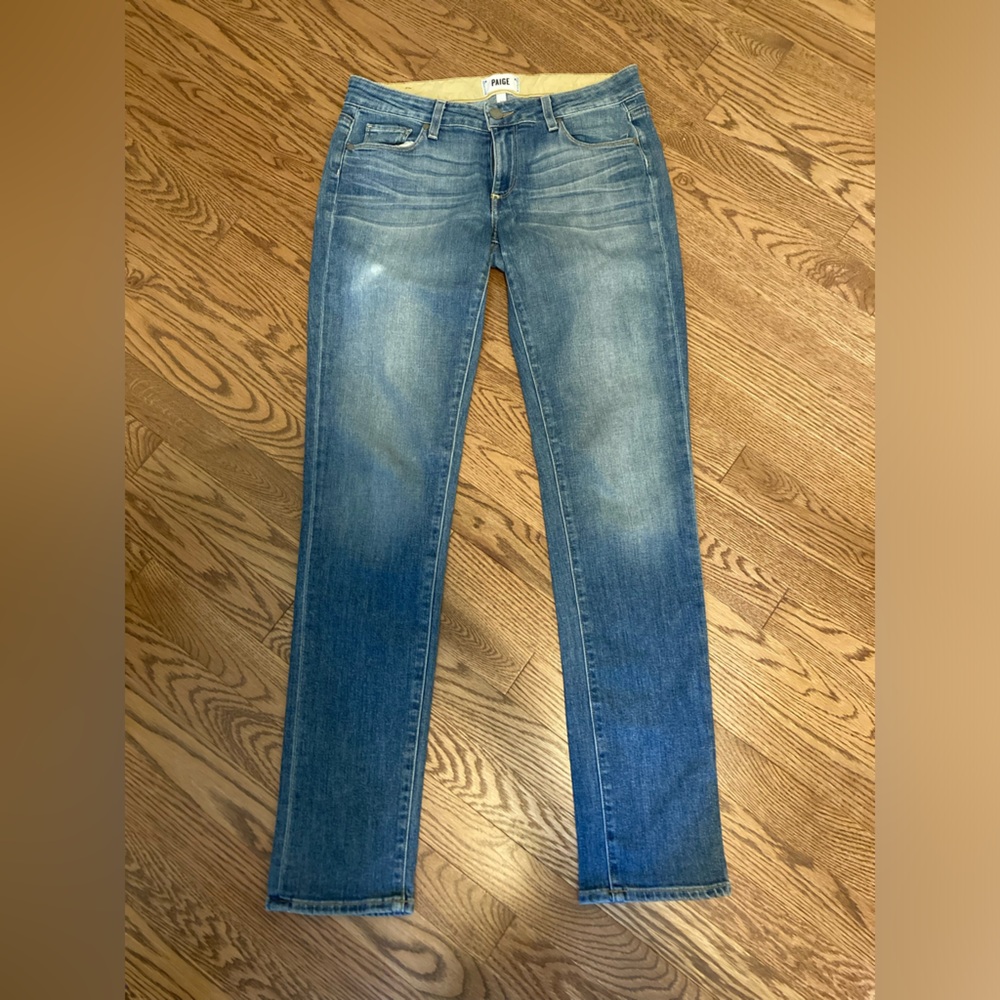 Paige “jimmy jimmy” skinny jeans, size 24